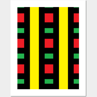 Rasta Africa abstract art design Posters and Art